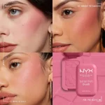 رژگونه پودری باترملت نیکس کد 06 | NYX Buttermelt Blush 06 FOR THE BUTTA - Image 3