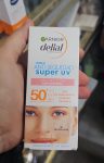 ضد آفتاب گارنیر مدل Sensitive Advanced Super UV SPF50+ حجم 50 میل