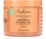 ژل استایلینگ موی فر نارگیل و گل ختمی شی مویسچر 425 گرم