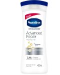 لوسیون بدن وازلین سفید مدل Vaseline Advanced Repair Lotion حجم 400 میل