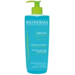 فوم ژل شستشوی صورت بایودرما BIODERMA مدل سبیوم Sebium حجم 500 میل – پاکسازی ملایم مخصوص پوست چرب و مختلط