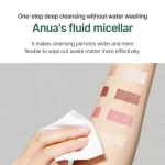 میسلار واتر هارتلیف و پانتنول آنوا پاک کننده عمقی پوست | Anua Heartleaf Low PH Deep Cleansing Water 500 gr - Image 4