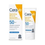کرم ضد آفتاب مینرال سراوی مدل آبرسان – CeraVe Hydrating Mineral Sunscreen SPF 30