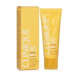 کرم ضد آفتاب جوانساز و ضد چروک کلینیک Clinique مدل سولار اسمارت بی رنگ