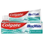 خمیردندان کلگیت مدل مکس وایت - کریستال سفید کننده - ۱۰۰ میل – Colgate max white