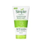 ژل شوینده صورت سیمپل مناسب پوست خشک و حساس حجم 150 میلی لیتر