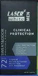 مام ضدتعریق کلینیکال لیزر وایت مردانه رنگ مشکی Laser White Clinical Protection 72 H