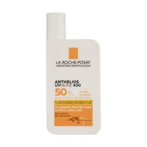 ضدآفتاب فلوئیدی بی رنگ لارش پوزای با SPF 50 حجم 50 میلی لیتر