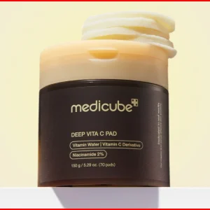 ظرف پد روشن کننده ویتامین سی مدی کیوب