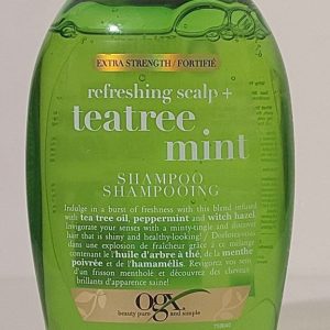 شامپو اوجی ایکس OGX درخت چای و نعناع TEA TREE MINT حجم 385 میل