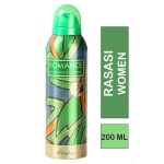 اسپری دئودورانت رمانس رصاصی  زنانه RASASI Romance  Deodorant Spray For Women