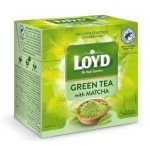 چای سبز لوید با ماچا بسته ۲۰ عددی | Loyd Green Tea with Matcha 20 Bags   