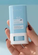 ضد آفتاب استیکی استلین حاوی هیالونیک اسید و سرامید با ESTELIN SUNSCREEN STICK SPF 50