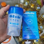 مام ضد تعریق ژیلت کلینیکال کول ویو ژله‌ای ۴۵ گرم (Gillette Clinical Cool Wave Clear Gel)