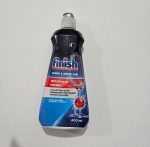 مایع جلادهنده ماشین ظرفشویی فینیش اصل اروپا 400 میل مدل Rinse And Shine Aid محافظت کننده از ظروف  مناسب 80 بار مصرف