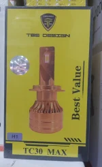 لامپ هدلایت خودرو TBS DESIGN TC30 MAX H7
