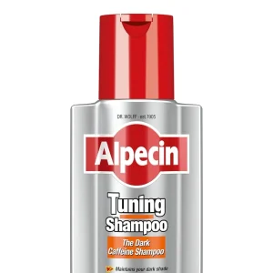 ظرف شامپو تیونینگ ضد ریزش و تیره‌کننده آلپسین ۲۰۰ میل