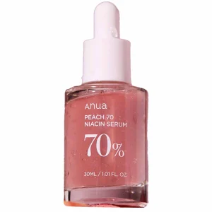ظرف سرم روشن کننده نیاسینامید آنوا Anua Peach 70 Niacin Serum