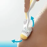 خودتراش ژیلت ونوس مدل 5 لب روغن olay و رایحه نارگیل به همراه دو تیغ یدک - Image 4