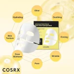 ماسک آبرسان حلزون و کلاژن کوزارکس | COSRX Glass Glow Hydrogel Mask 3 ea - Image 2