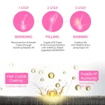 شامپو پروتئین ترمیم کننده پپتاید 78 دکتر ملاکسین 400 میل | Dr.Melaxin bondex protein bonding remodeling shampoo - Image 7