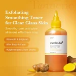 تونر کوجیک اسید و زردچوبه مدی کیوب | medicube Kojic Acid Turmeric Smoothing Toner 250 ml - Image 4