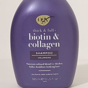 شامپو اوجی ایکس بیوتین کلاژن 385 میل | Ogx Shampoo - biotin collagen