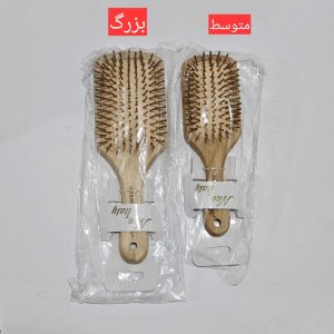 برس چوبی بامبو مدل مستطیلی