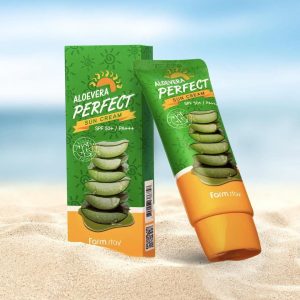 ضد آفتاب آلوئه ورا فارم استی | Farm Stay Aloe Vera Perfect Sun Cream