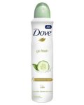 اسپری ضد تعریق داو با رایحه خیار و چای سبز | Dove Go Fresh Cucumber & Green Tea Anti-Perspirant