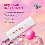 ضدآفتاب ویتامینه تون آپ توکوبو TOCOBO Vita Tone Up Sun Cream 50 ml - Image 2