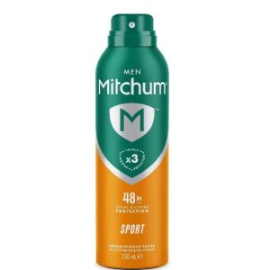 اسپری ضدتعریق آقایان میچام اسپرت Mitchum Sport حجم 200 میلی لیتر