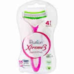 تیغ اصلاح زنانه شیک Schick intuition Xtreme3 بسته 4 عددی