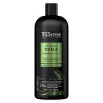 شامپو لیبل سبز موهای فر ترزمه TRESemmé Flawless Curls Hair with Coconut Oil Shampoo 828ml