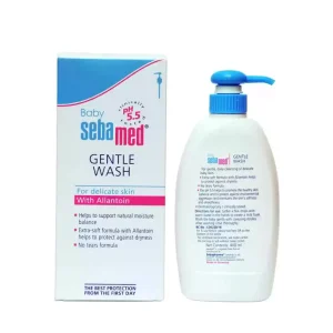شامپو بدن کودک سبامد جنتل واش Sebamed Gentle Wash with pump 400 ml