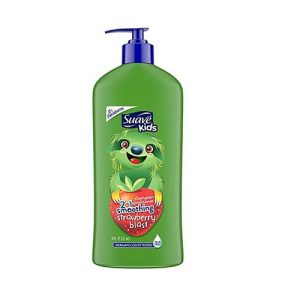 شامپو بچه و نرم کننده مو Suave Kids Smoothing Strawberry Blast 2 in 1 Shampoo رایحه توت فرنگی حجم 532 میل