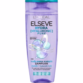 شامپو لورال Loreal موهای چرب مدل Hydra Hyaluronic