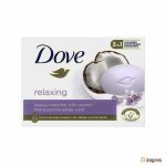 صابون داو با رایحه شیر نارگیل و گل یاس 90 گرم