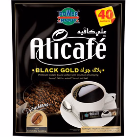 پودر قهوه علی کافه مدل بلک گلد 40 عددی