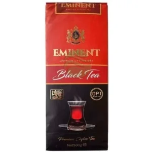 چای سیاه امیننت مدل OP1 وزن 500 گرم Eminent Eminent Artisan Ceylon Tea Black Tea با عطر طبیعی / دارای طعم غنی و قوی چای برجسته مرغوب سیلانی سرشار از آنتی‌اکسیدان مفید برای سلامتی محصول کشور سریلانکا / وزن 500 گرم