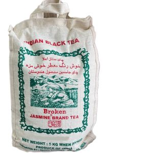 چای سیاه هندی جاسمین JASMINE مدل ممتاز اعلا broken وزن 5 کیلویی