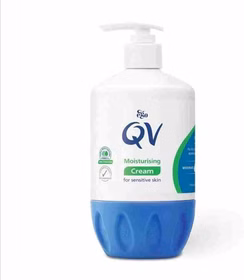 کرم مرطوب کننده کیو وی QV پمپی پوست حساس