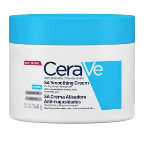 کرم مرطوب‌کننده بدن پوست زبر، خشک و ناهموار سراوی مدل SA Smoothing حجم 350 میلی لیتر